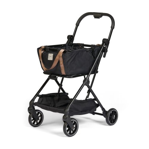 mysmooi 【mysmooi 購物推車】大容量、小體積、好收納、秒收折 (經典黑)