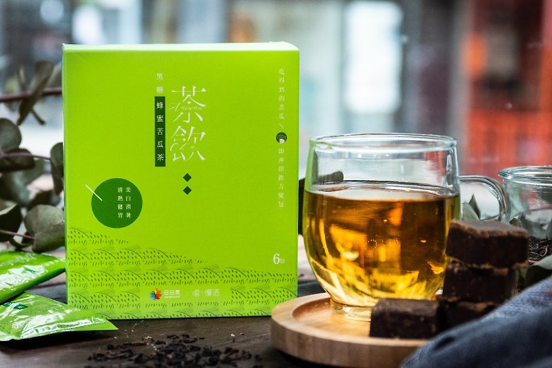 【Boil every day X taste slow life】Tea series honey bitter gourd tea 40g x 6 packs - อาหารเสริมและผลิตภัณฑ์สุขภาพ - อาหารสด 