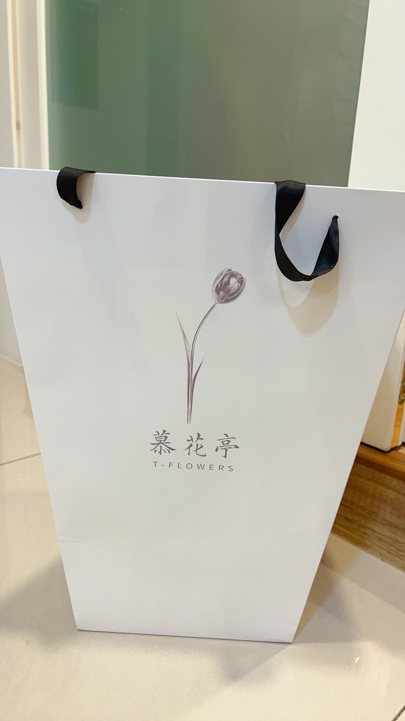 加購品項/袋子/帽子/飾品 - 乾燥花/永生花 - 其他材質 白色