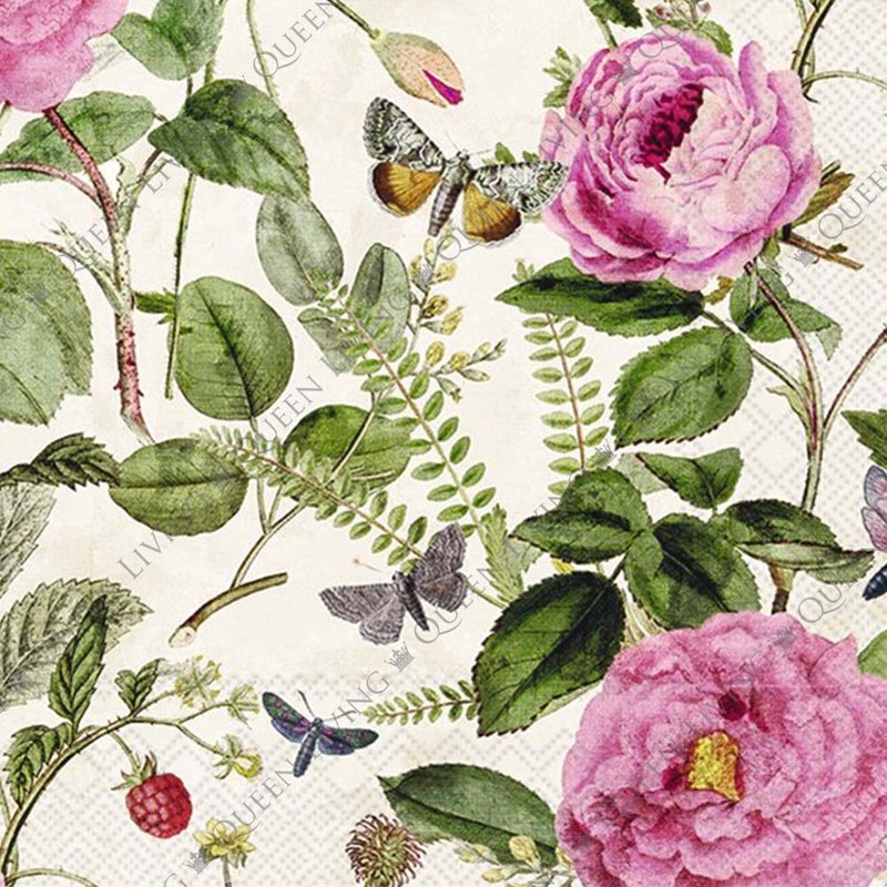 德國 IHR-25*25cm餐巾紙-美特 - 桌布/桌巾/餐墊 - 紙 多色