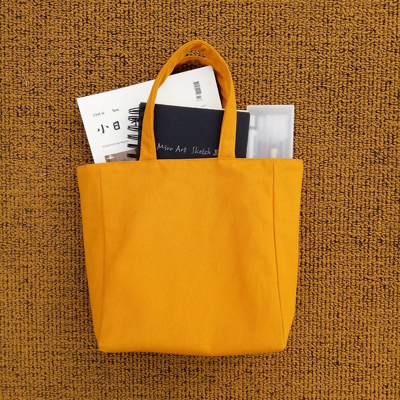 FREESIA 野餐袋 - 手提包/手提袋 - 其他材質 黃色