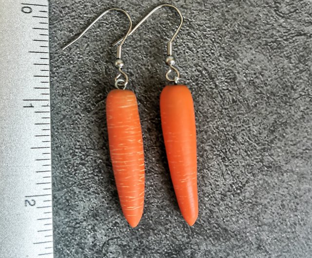 Carotts earrings Carrot earrings