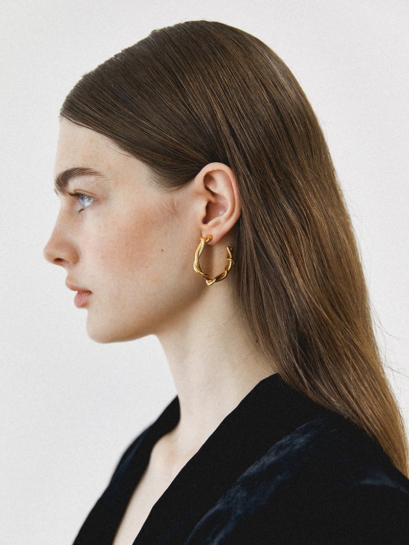 Essential Edition 01E Earrings - ต่างหู - ทองแดงทองเหลือง 