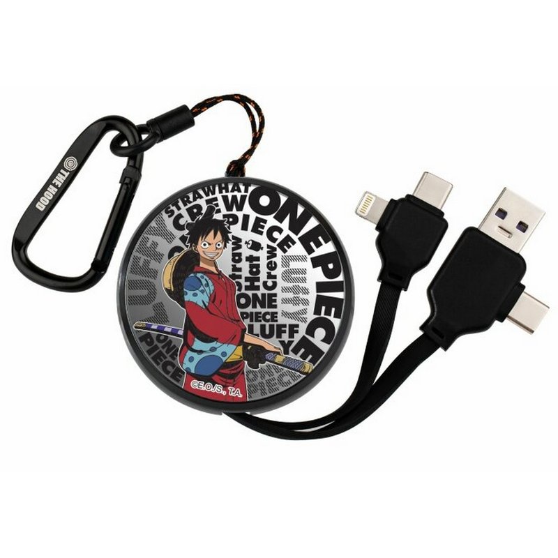 ONE PIECE -  LUFFY PD Fast Charging Cable Lightning to TypeC - ที่ชาร์จ - วัสดุอื่นๆ ขาว