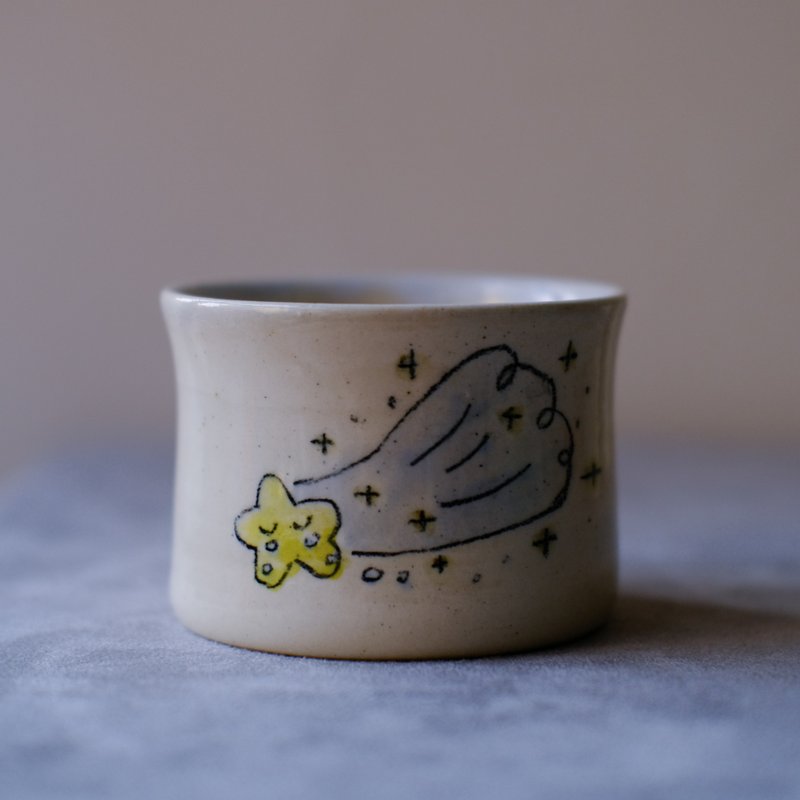 Suànn-Sian . 哭泣流星茶杯 - 茶壺/茶杯/茶具 - 陶 