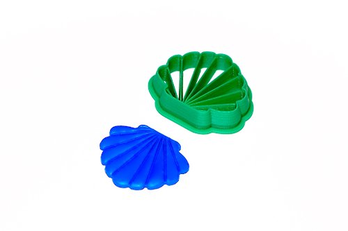 3D.Mr.Nick Cutter seashell (ver. 4). Clay Cutter Set. Jewelry tools. Clay cutters set.