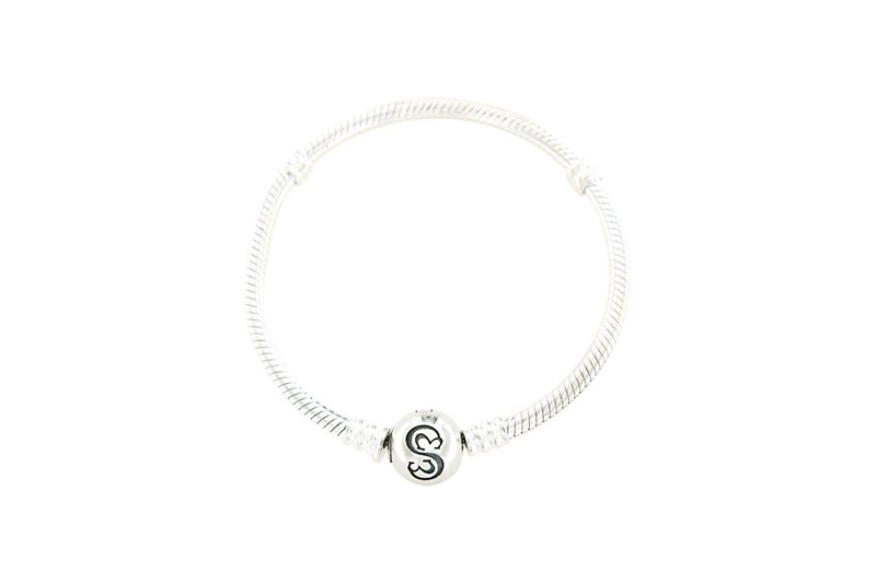 Dream Glass Jewelry - 925 Sterling Silver Bracelet* SB-BRACELET-S - สร้อยข้อมือ - โลหะ สีเงิน