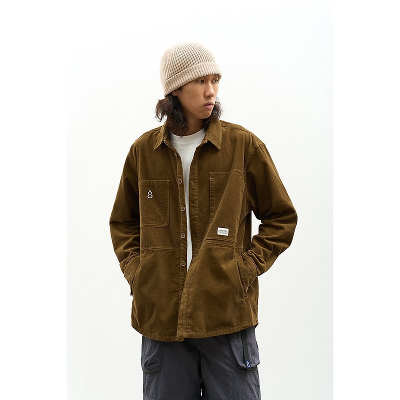 chichaqu | Cotton corduroy shirt - Men's Coats & Jackets - Cotton & Hemp 