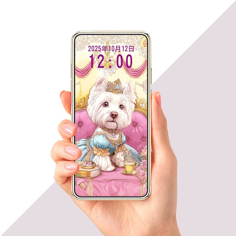 皇家貴梗系列之二 手機插畫8張1套組 - 電腦手機桌布/貼圖/App 圖示 - 其他材質 