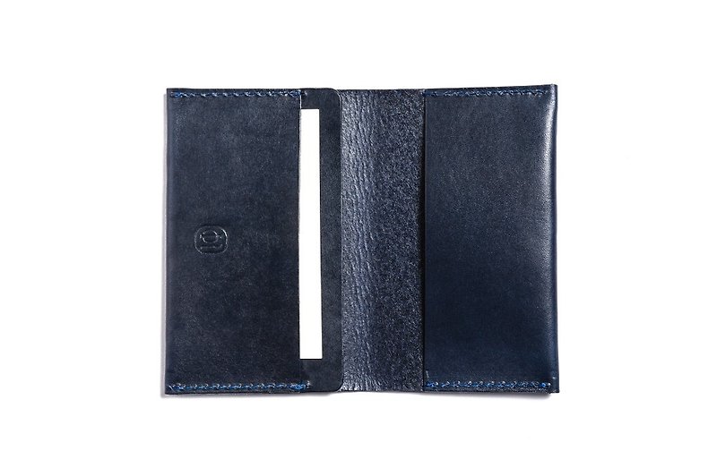 City Series Card Holder Blue│ Gift Exchange│ Gift Recommendation - Card Holders & Cases - Genuine Leather Blue