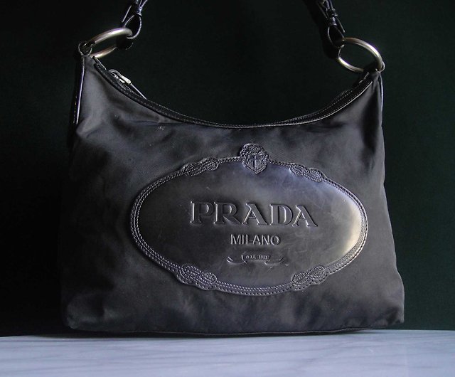 Prada Women's Black Other Materials Shoulder Bag