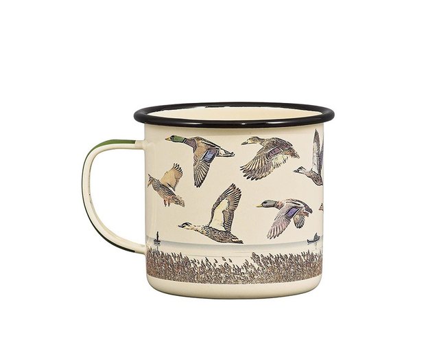 Wish Upon a Fish Enamel Mug