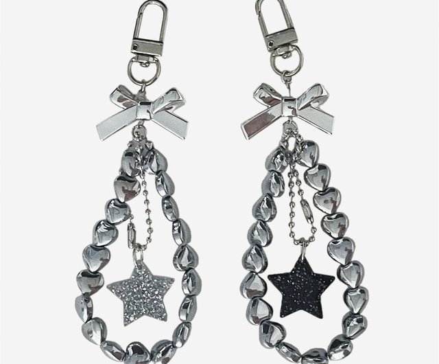 LOUVIN ハートビーズ ストラップ LOUVIN ハートビーズ ストラップ LOUVIN ハートビーズ ストラップ