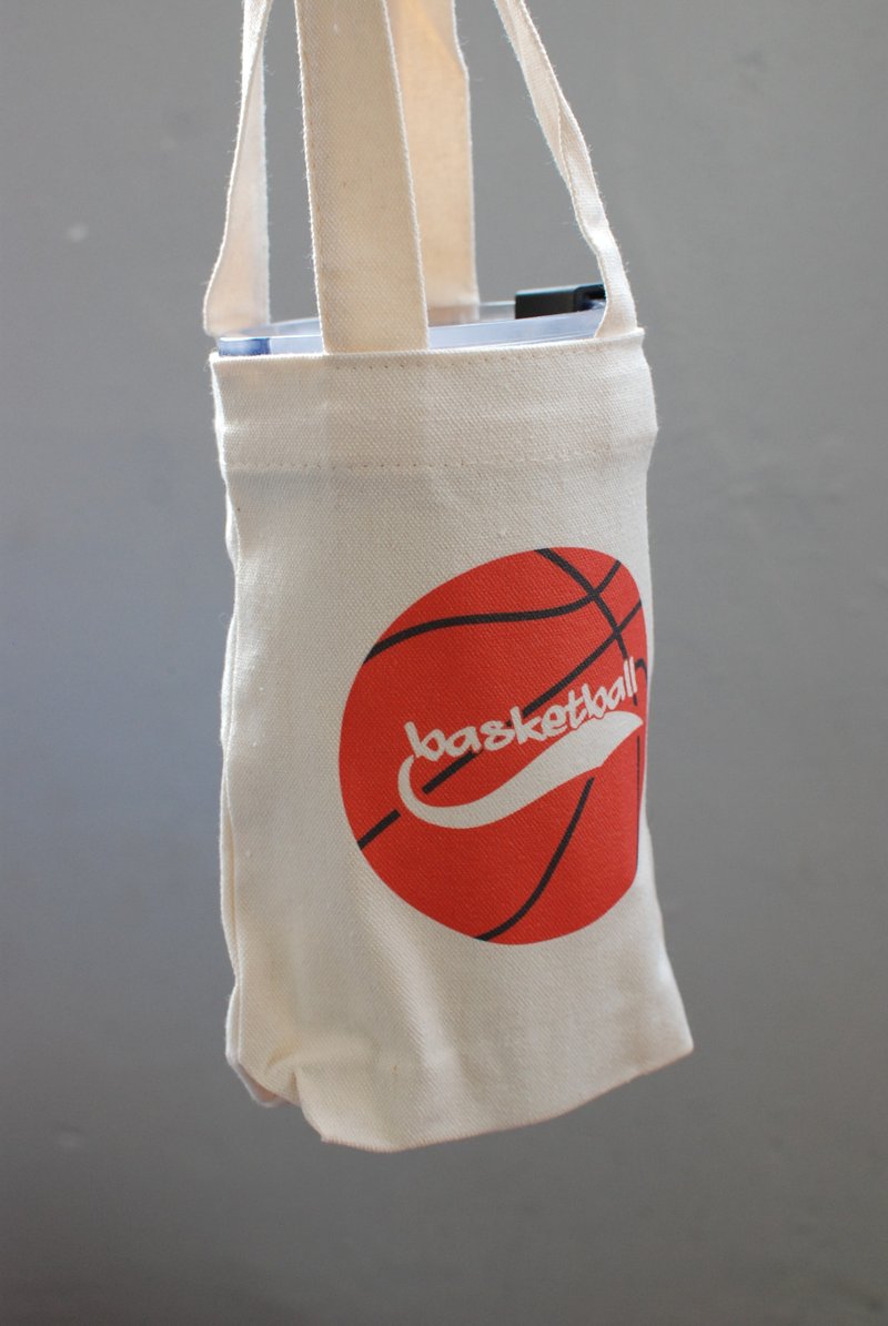 Sports soul basketball drink bag / can be placed general drink cup / fat cup / ice dam cup - Beverage Holders & Bags - Cotton & Hemp 