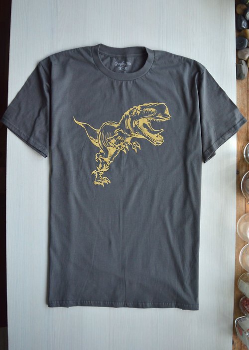 サンローラン パリ T REX T Shirt M ダイナソー 恐竜 レックス