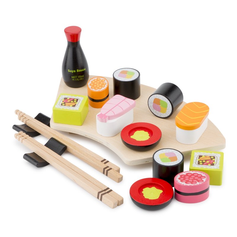 【Netherlands New Classic Toys】Japanese Sushi Combo- 10593 - Kids' Toys - Wood 