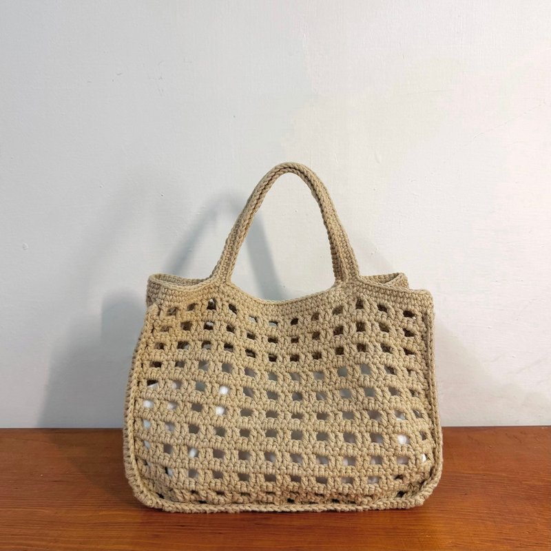 Keranfu hollow bag - Handbags & Totes - Other Materials Khaki