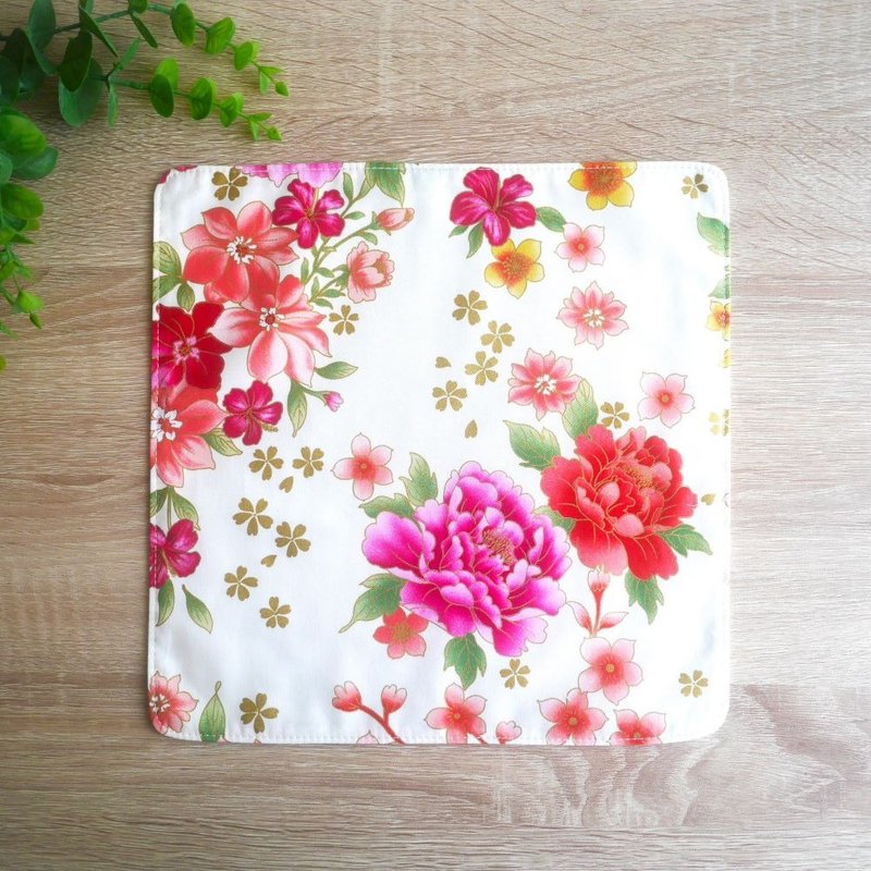 Year-end special price=spot=Taiwan Hakka floral cloth handkerchief=meter - ผ้าเช็ดหน้า - ผ้าฝ้าย/ผ้าลินิน 