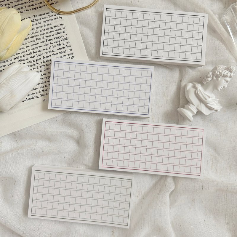 Squared manuscript paperpad vol. 2 - 便條紙/便利貼 - 紙 