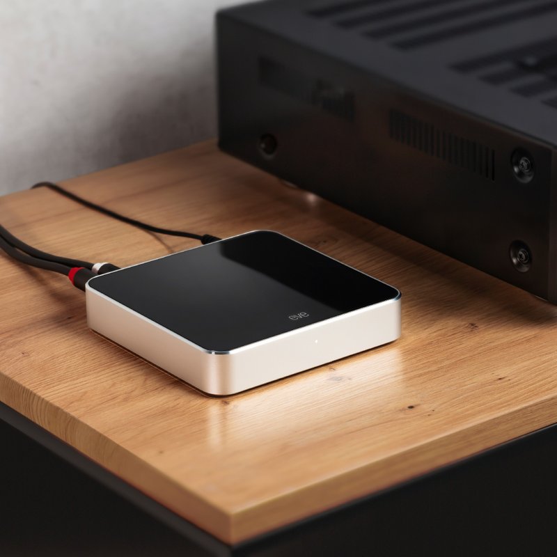 Eve Play - Audio Streaming Box-Supports Wi-Fi (2.4 /5GHz) - ลำโพง - โลหะ สีดำ