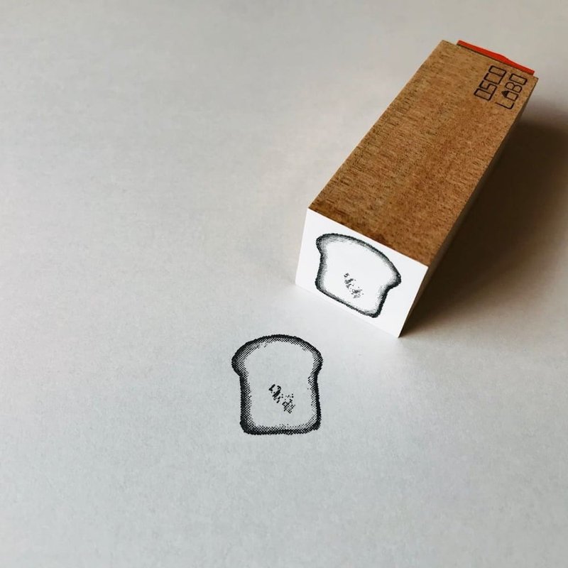 Food stamp: Plain bread - 印章/印台 - 橡膠 