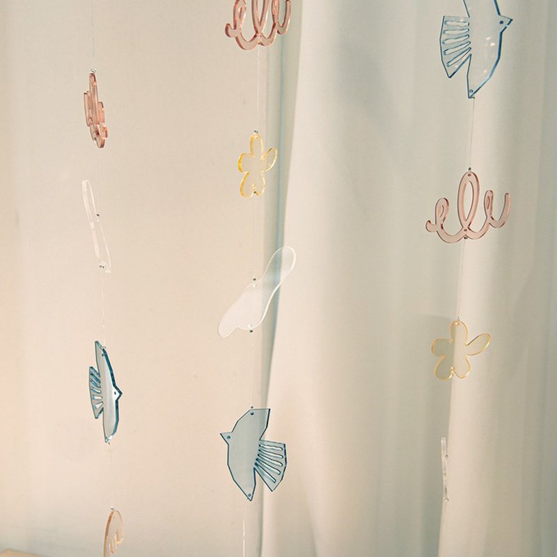 Blue bird - acrylic sun mobile - 其他 - 壓克力 