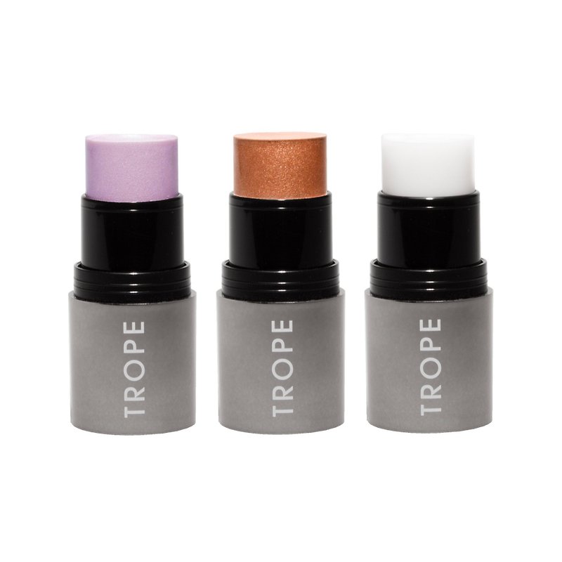 Face and Lip Colour Trio Set - Lip & Cheek Makeup - Other Materials Multicolor