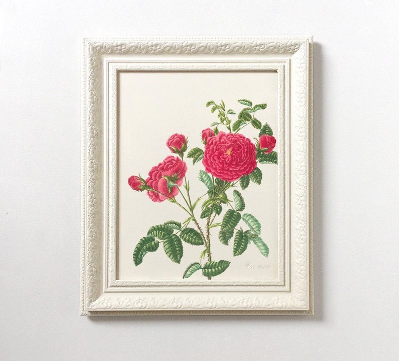 **Classic Blooms** Collection Perfect for living rooms, bedrooms, and offices. - 壁貼/牆壁裝飾 - 木頭 金色