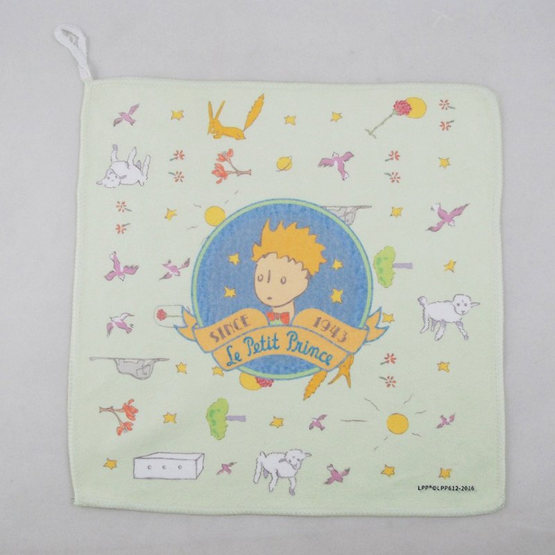 The Little Prince Classic authorization - towel Little Prince [paradise] - ผ้าขนหนู - ผ้าฝ้าย/ผ้าลินิน สีเขียว