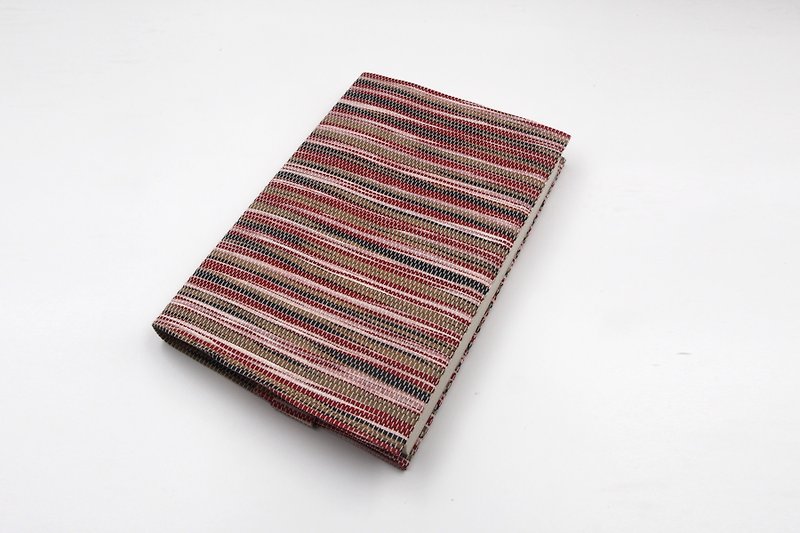 [Paper cloth home] book cover, book jacket, hand account cover, notebook cover (A5/G16K) corrugated red - Notebooks & Journals - Paper Red