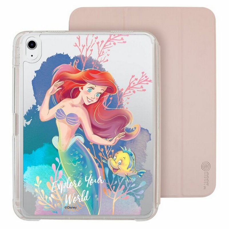 Disney Ariel Princess iPad pro/air 2024 Detachable Clear Case Folio Case - เคสแท็บเล็ต - พลาสติก หลากหลายสี