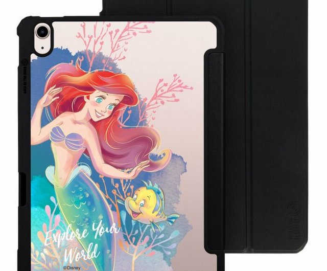 ディズニー アリエル プリンセス iPad air/pro2024 取り外し可能