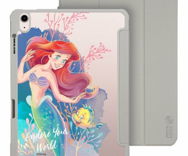 ディズニー アリエル プリンセス iPad air/pro2024 取り外し可能