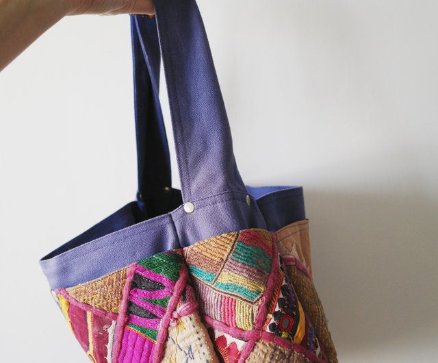 Unique vintage shoulder bag. Hand embroidered 2024 bag. Antique embroidery. Nomad style. Embroidered purse