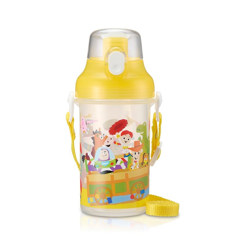 [Baby City] Disney Toy Story Bouncing Water Bottle - จานเด็ก - วัสดุอื่นๆ สีเหลือง