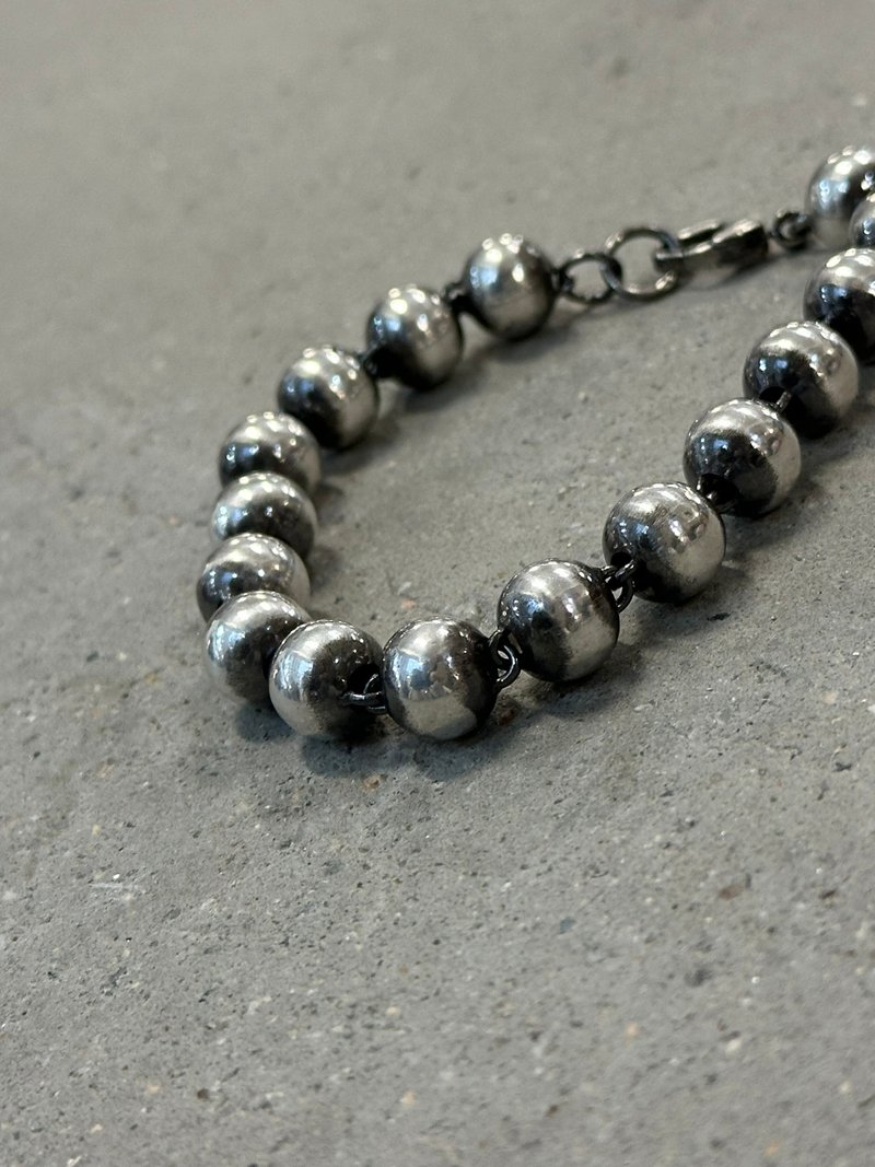 999 Fine Silver ball bracelet - 10mm - Bracelets - Sterling Silver Silver