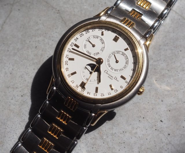 Christian Dior ディオール ムーンフェイズ ウォッチ 腕時計