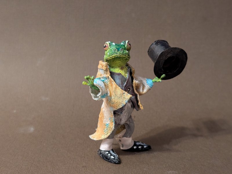 Mr. Frog - 公仔/玩偶 - 其他材質 綠色