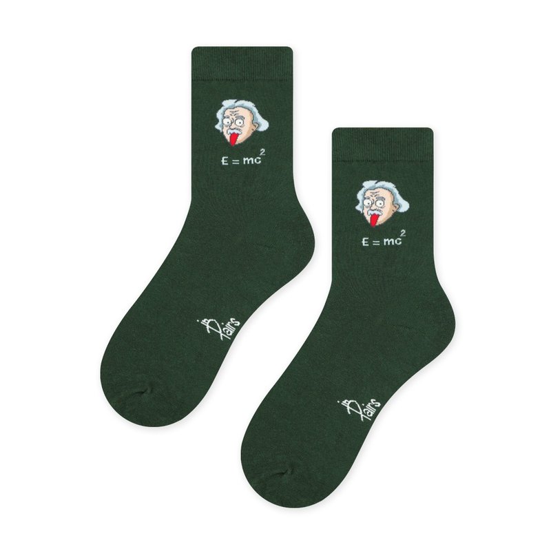 【in Pairs】Relativity | Socks - Socks - Cotton & Hemp Multicolor