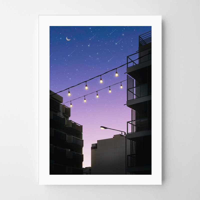 Sunset vibes #6 畫 佈置 擺飾 臥室 浴室 餐廳 咖啡廳 - 擺飾/家飾品 - 紙 