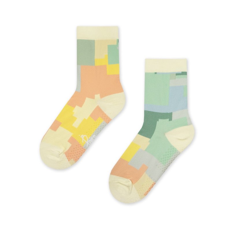 【in Pairs】Chun Yang child socks - Socks - Cotton & Hemp Multicolor