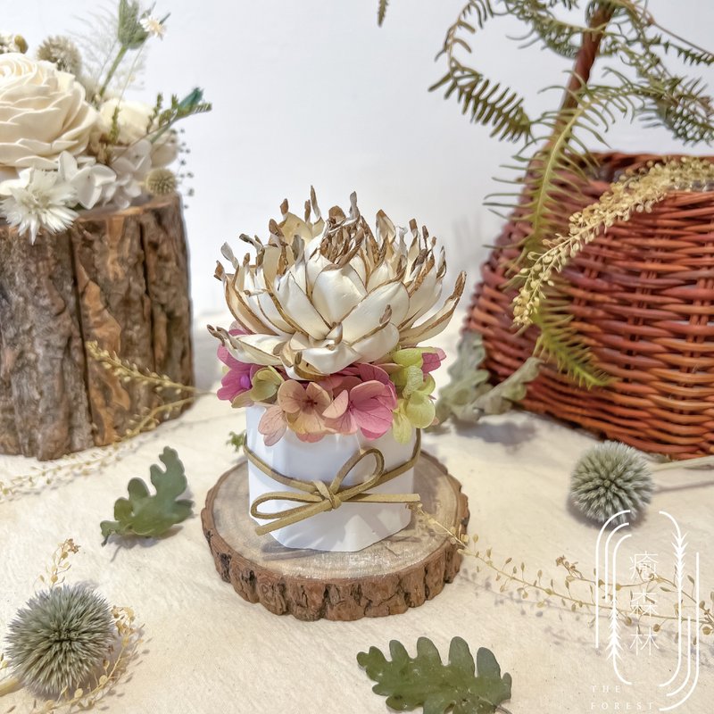 春暮里花舞香氛擴香花 (贈送5ml香氛油) - 香氛/精油/擴香 - 植物．花 紅色