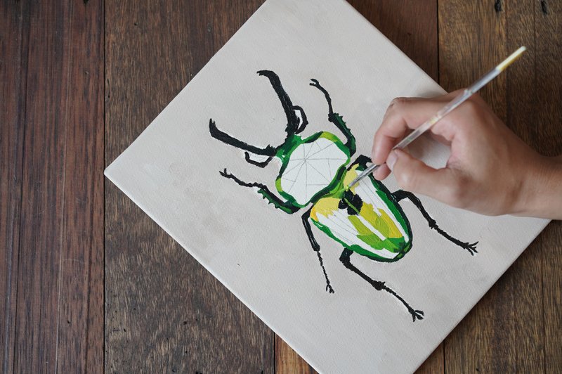 IARTS ペットポートレート-幾何学シリーズ ペットポートレート - 絵画教室・アートスクール - アクリル 