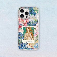 ヴィーナス フラワーズ コラージュシリーズ 落下防止 携帯電話ケース CSBQ05