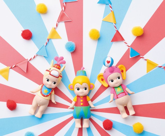 [ソニーエンジェル] 2017年 クリスマスサーカス 限定版 シークレットロビー Sonny Angel circus ソニーエンジェル サーカス 5点 ソニーエンジェル