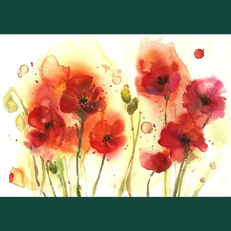 Customized watercolor paintings | Home decoration paintings Home decoration/paintings/decorations/housewarming - Posters - Paper 