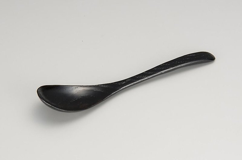 Chestnut spoon black sushi - Cutlery & Flatware - Wood Black