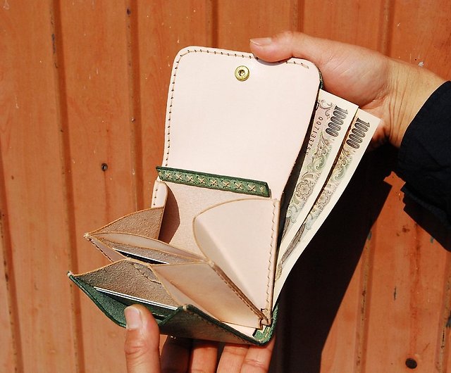 二つ折り財布 イタリアンレザー アラスカ(ALASKA) - ショップ