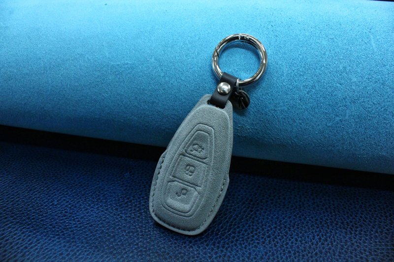 [Spot version] Ford FORD MK3.5 ST STLine Focus car key bag key leather case - Keychains - Genuine Leather 