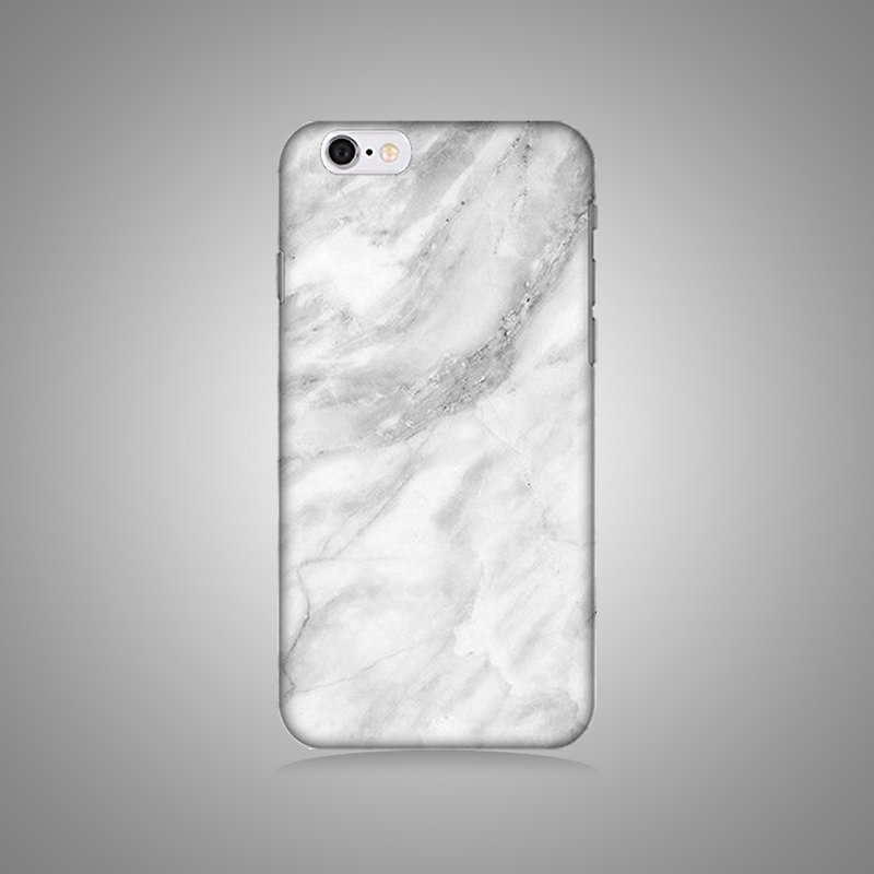Empty Shell Series-Grey Marble Original Phone Case/Protective Case (Hard Shell) - อื่นๆ - พลาสติก 